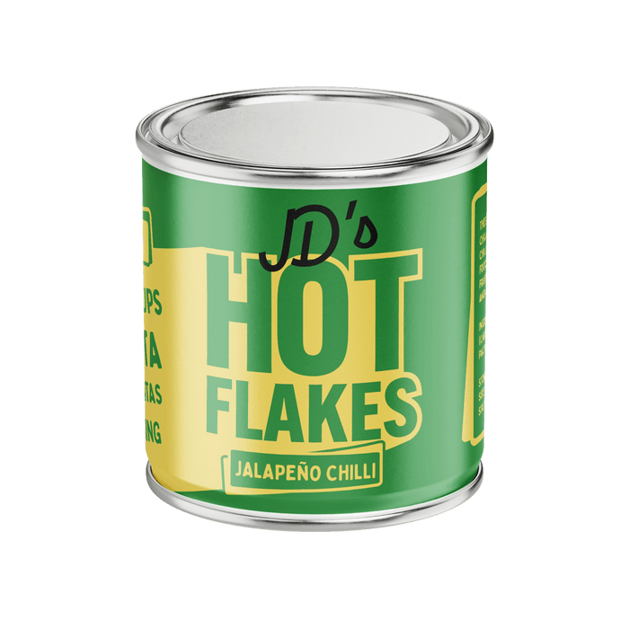 JD's Hot Jalapeño Chilli Flakes 35g - JD's Hot Honey