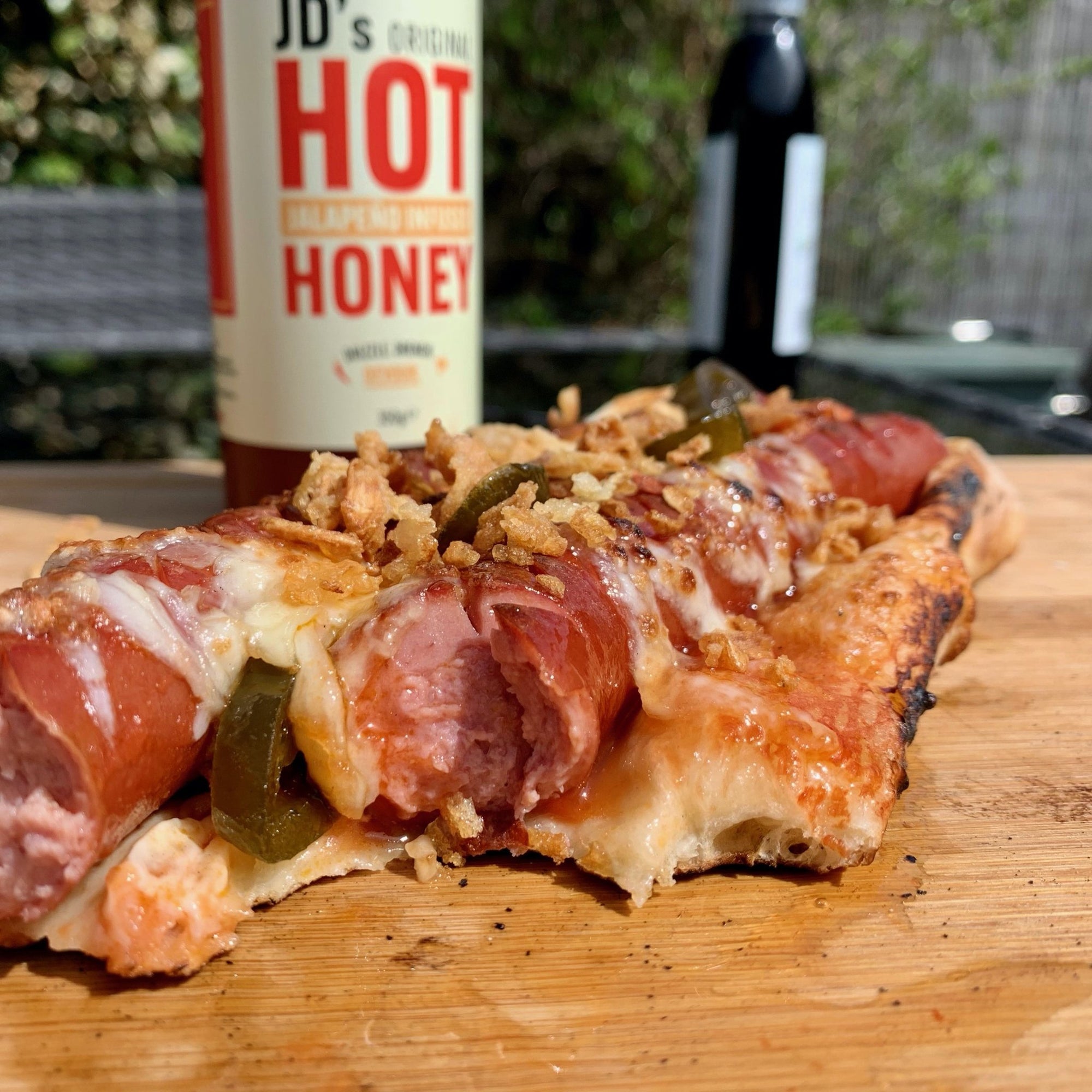 Pizza Dogs - JD's Hot Honey
