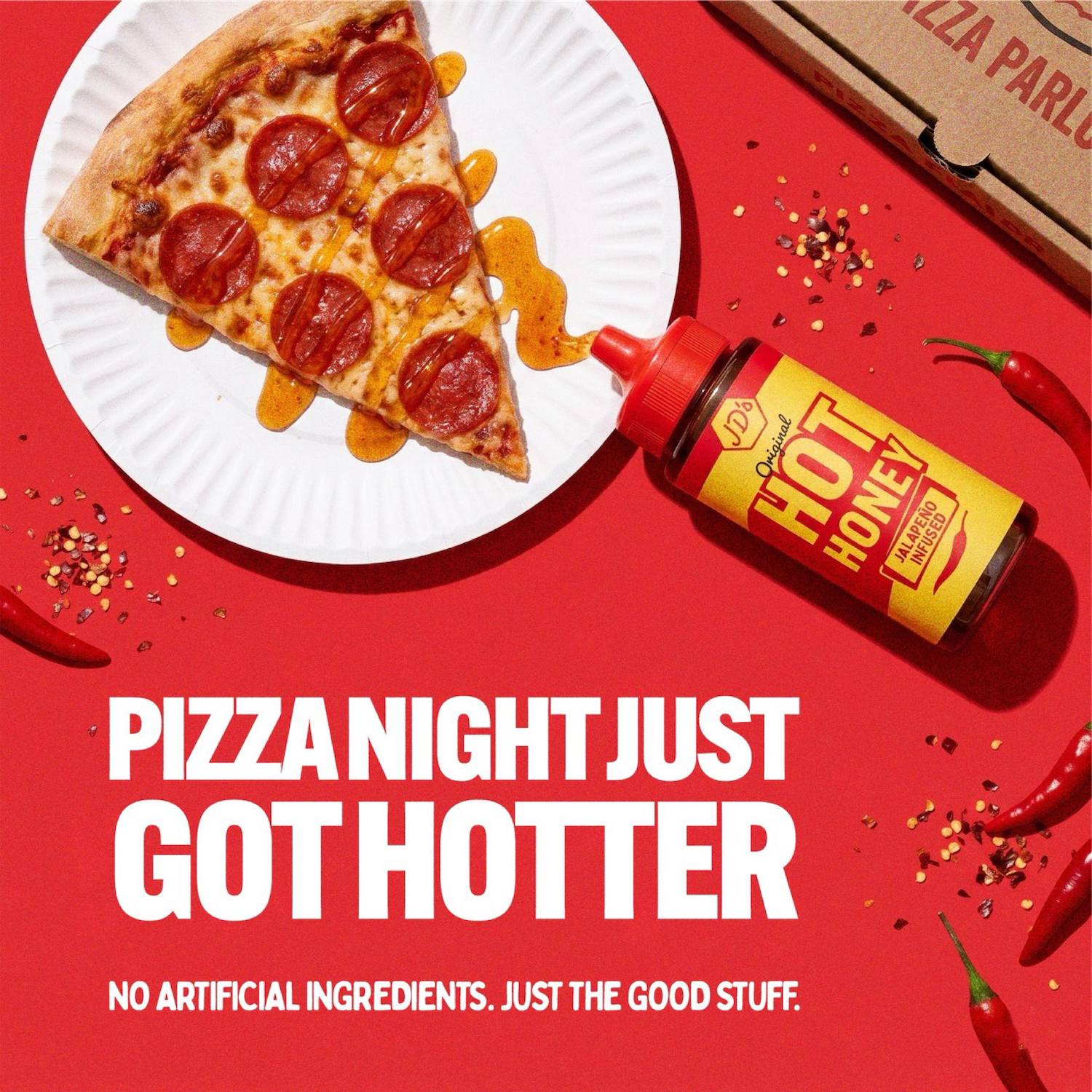 JD's Original Hot Honey 260g