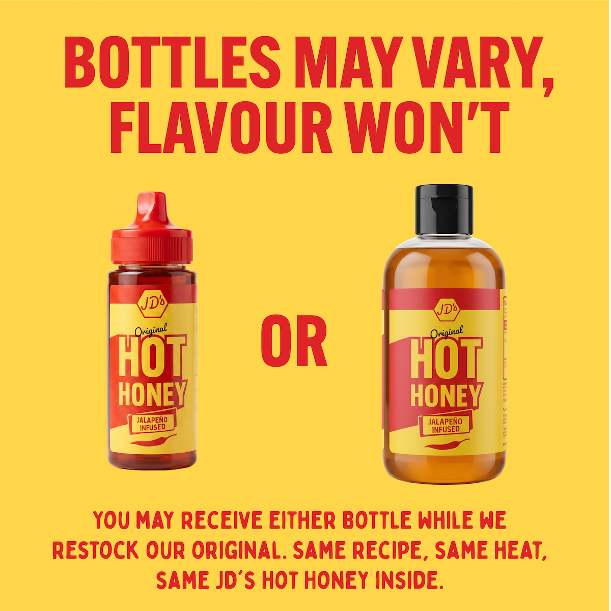 JD's Original Hot Honey 260g