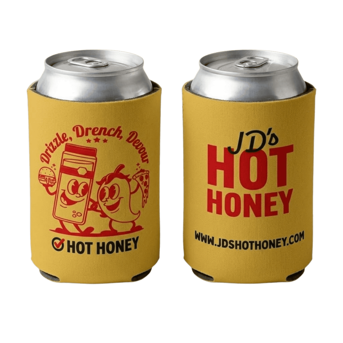 JD's Beer Koozie - JD's Hot Honey