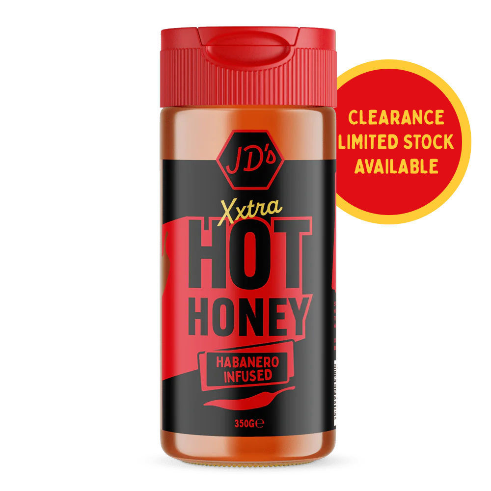 JD's XXTRA Hot Honey 350g