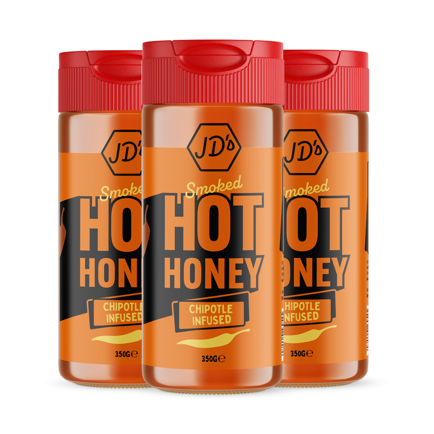 Multipack 3 x 350g - JD's Hot Honey