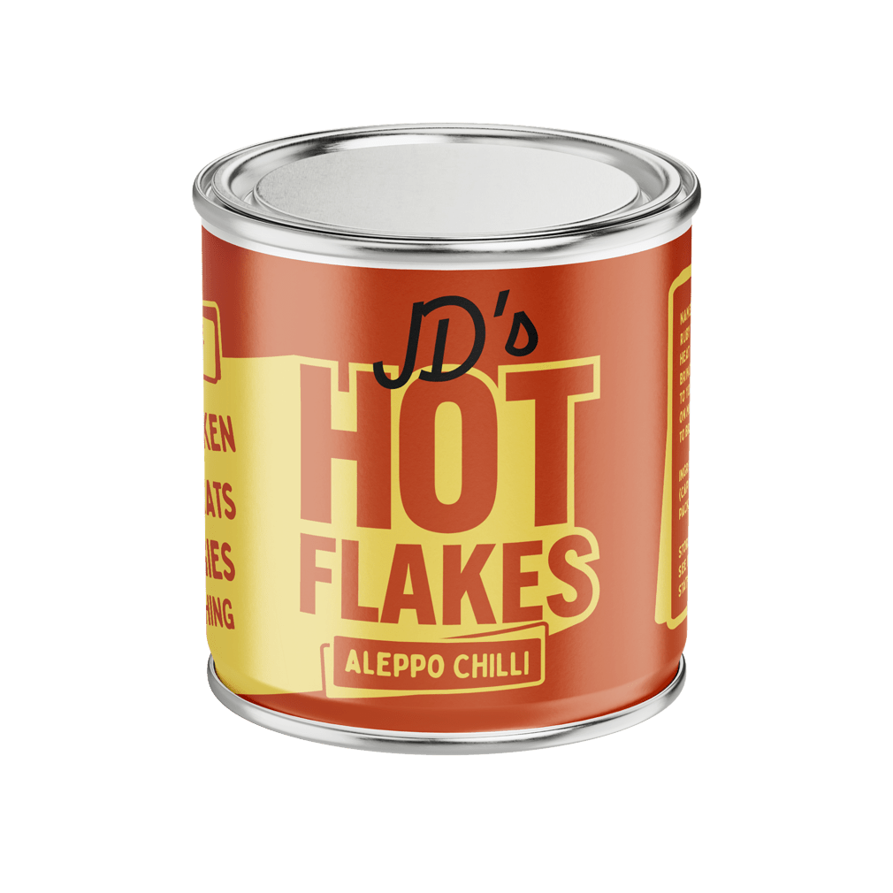 JD's Hot Aleppo Chilli Flakes 35g - JD's Hot Honey