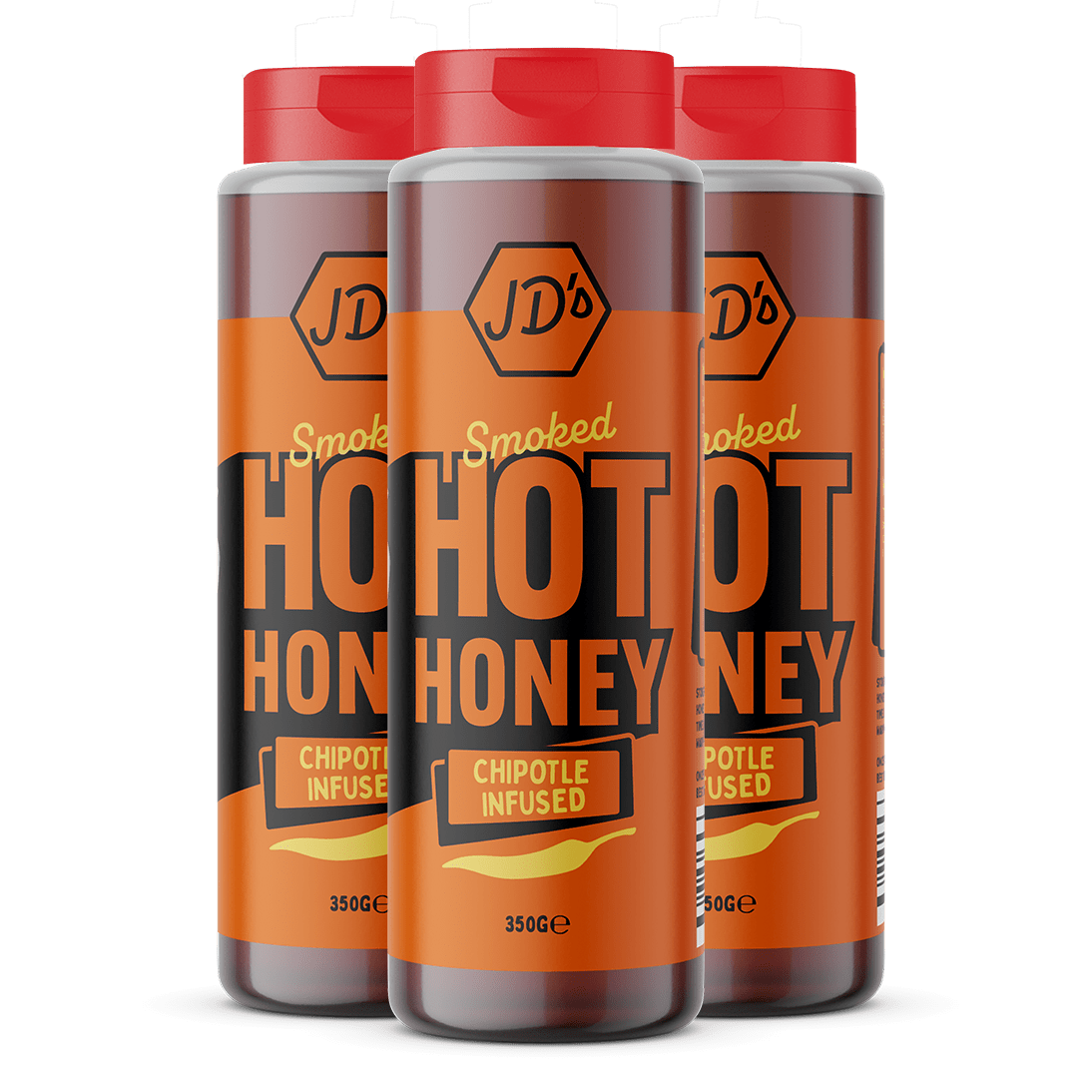 Multipack 3 x 350g - JD's Hot Honey